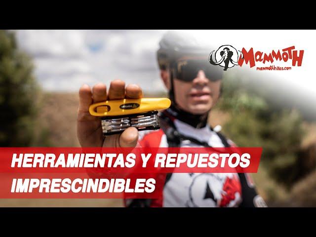 Herramientas y repuestos imprescindibles para salir en bici