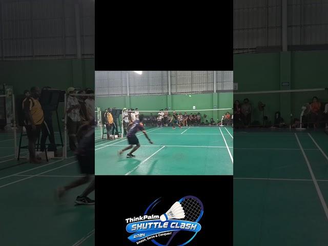 Badminton | ThinkPalm Shuttle Clash 2024 | Singles | Doubles | Winning point #badminton #infopark