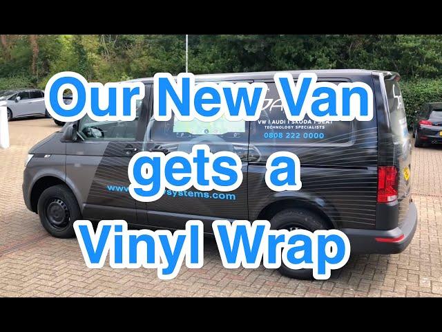 Our VW T6.1 gets a Vinyl Wrap :)