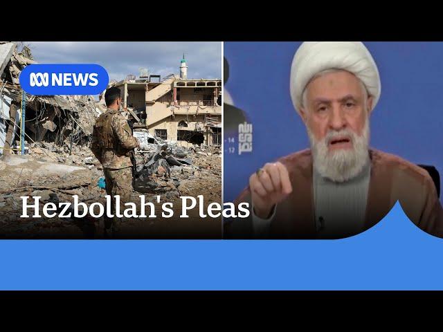 Hezbollah urges Lebanese government to prosecute Israel | ABC News