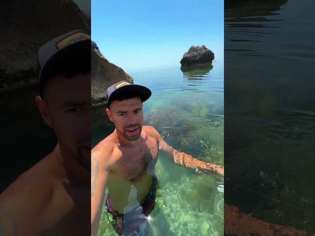 Температура воды 9.06.2025 Крым Кастрополь сегодня Ялта #кастрополь #ялта #моревкрыму