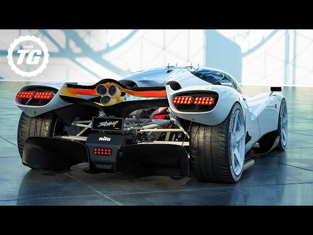 FIRST LOOK: Bugatti & Koenigsegg Designer’s New 1070hp V12 Hypercar