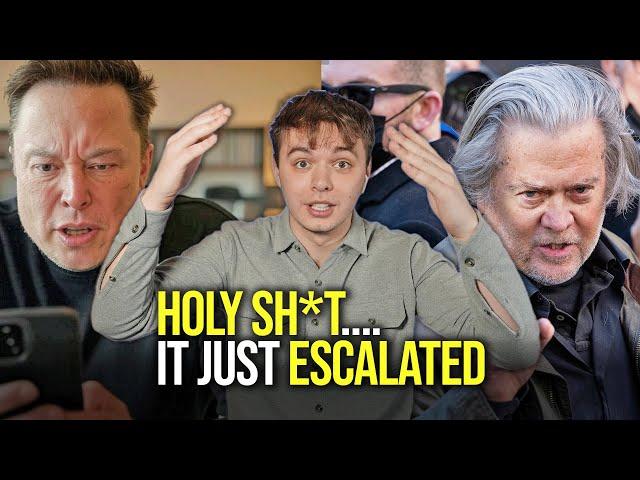 Steve Bannon is Brutally Bullying Elon Musk