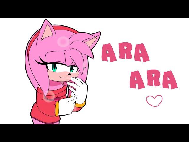 ARA ARA Amy rose Animation MEME