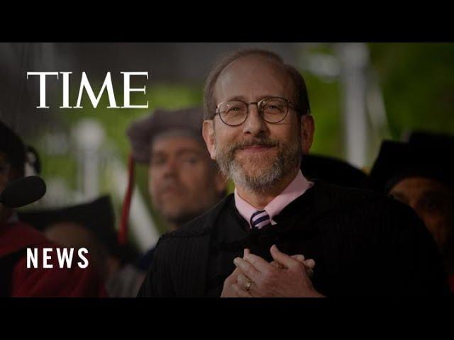Harvard University President Defends International Students, Gets Standing Ovation at Commencement
