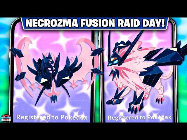 Necrozma Raid Day Returns: Shiny Boost for Dusk Mane & Dawn Wing!