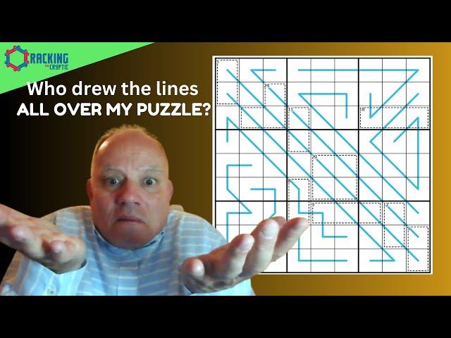 Lines All Over My Puzzle!