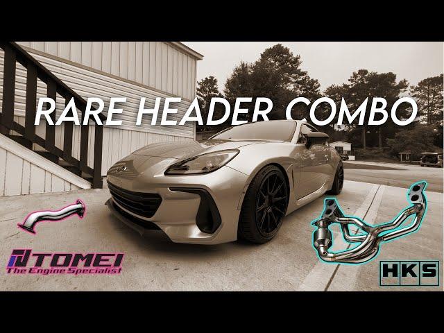 GR86/BRZ HKS EL Header Install + Tomei Overpipe (w/Corsa Exhaust) *LOUD*