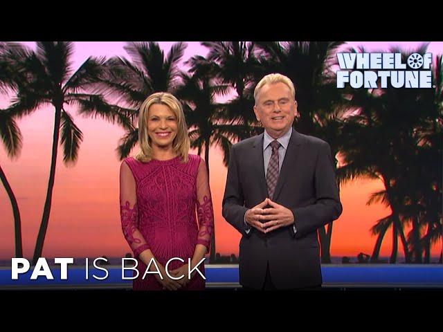 Welcome Back, Pat! | Wheel of Fortune