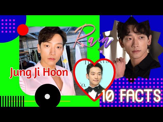 RAIN Jung Ji Hoon || 10 Superb Facts About Bi Rain Jung Ji Hoon
