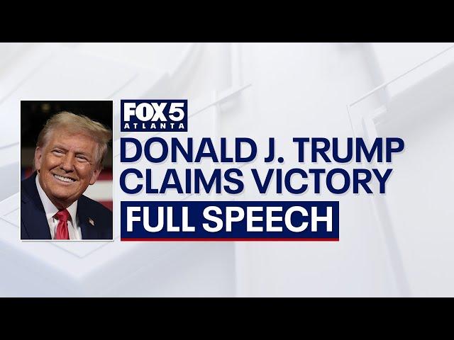 Donald Trump victory speech 2024 | FOX 5 News