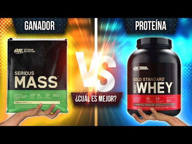 PROTEÍNA VS GANADOR DE PESO - ¿CUÁL ES MEJOR?