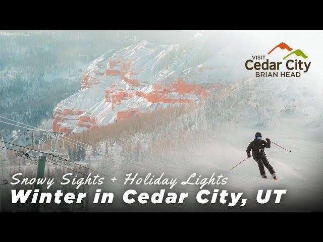 Winter Views in Southern Utah | Brian Head Resort & Cedar City