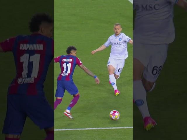 Rabona  #fcbarcelona #championsleague #shorts #raphinha