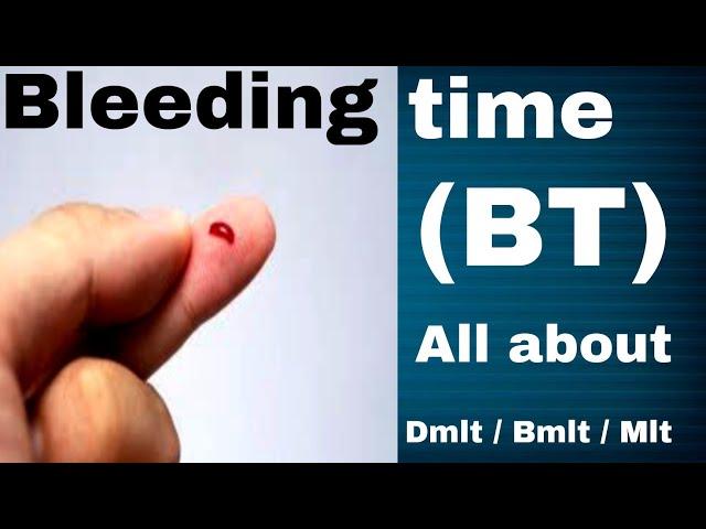 Bleeding time | BT | Test | Bleeding disorder test | #dmlt #bmlt #pathology #hematology #phpathohub