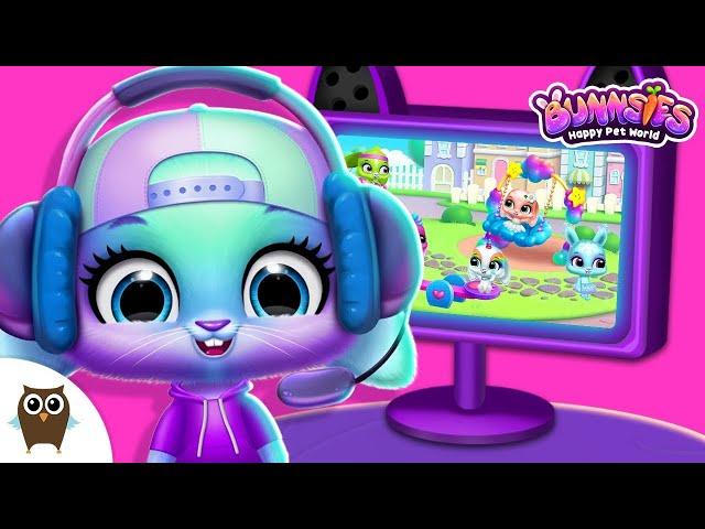 Bunnsies - Happy Pet World Gameplay  Pixel's Playthrough  TutoTOONS