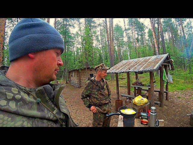 Вот это МОНСТР попался на крючок!!! Как его достать!??? 4-ый день рыбалки на таёжной реке!