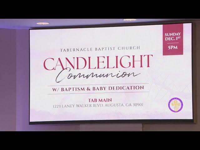 Candlelight Communion draws high praise at Tabernacle Baptist Church