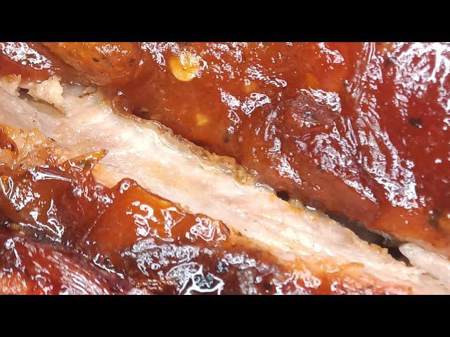 Baby Back #Ribs Hot Honey #Baked Beans Old Fashioned Red Potato Salad With A Green Salad Part 2