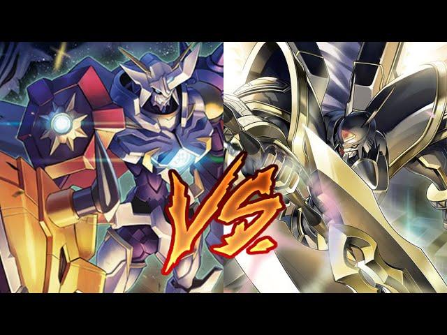 Omnimon X Antibody VS Alphamon Ouryuken (DIGIMON TCG)