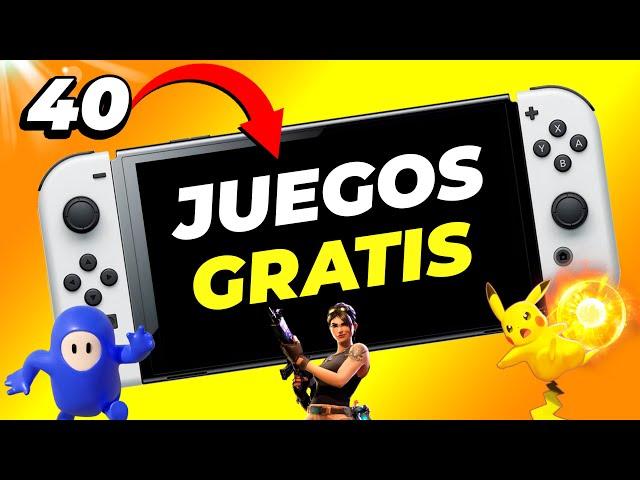 Top 40 MEJORES JUEGOS GRATIS de Nintendo Switch 2025 