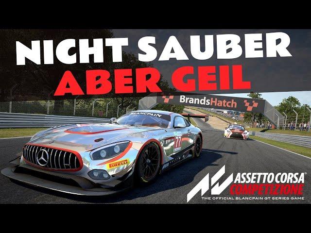 BATTLE auf BRANDS HATCH ! | Assetto Corsa Competizione Gameplay | deutsch