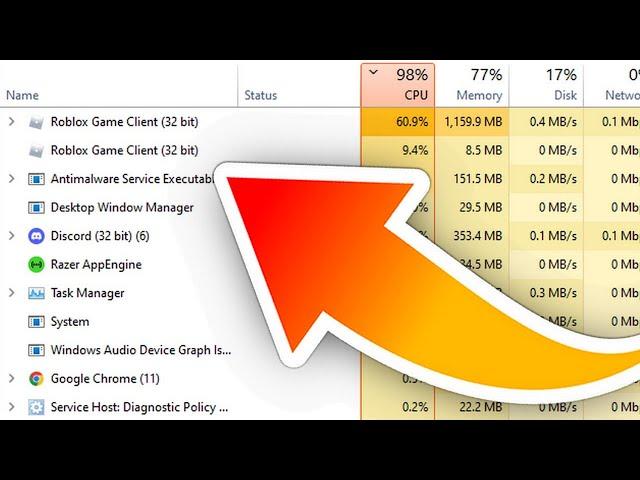 How to Fix Roblox 100% CPU usage Easy and Quick 2024