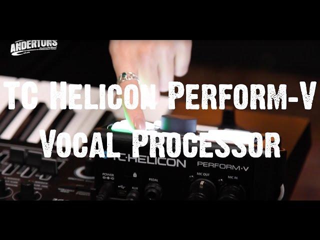 TC Helicon Perform-V Vocal Processor