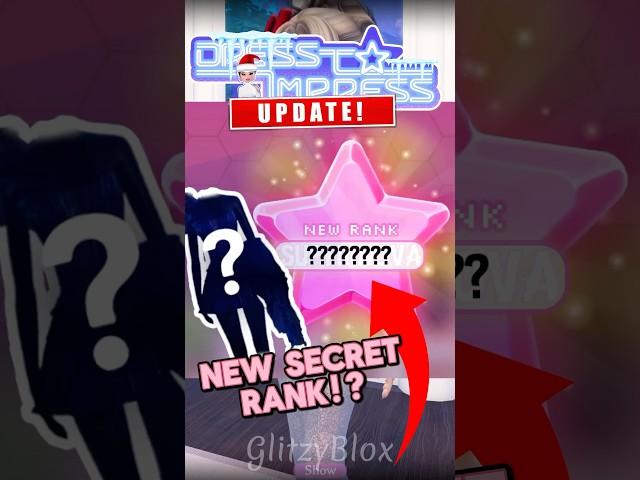  *NEW* SECRET RANK (SUPERNOVA) | Dress To Impress Winter Update LEAK?! #dti #dresstoimpress