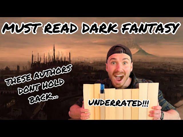 3 “MUST READ” DARK FANTASY SERIES | UNDERRATED FANTASY BOOKS