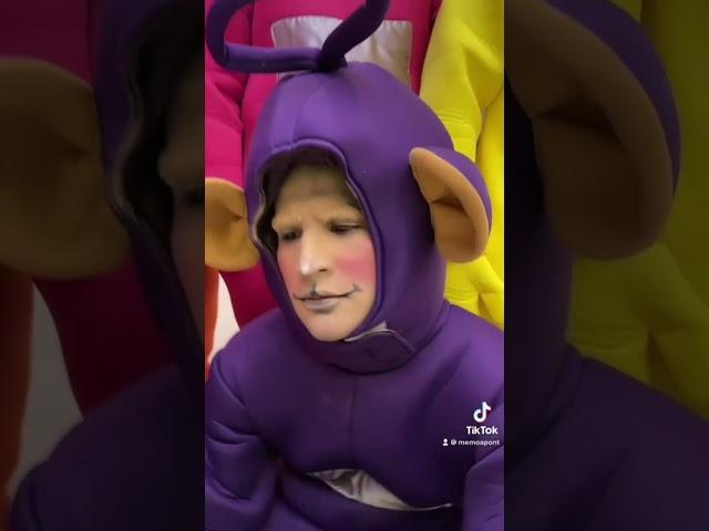 TELETUBBIES LOVE #memoaponte #teletubbies #cosplay #spidermannowayhome #teletubbiessongs