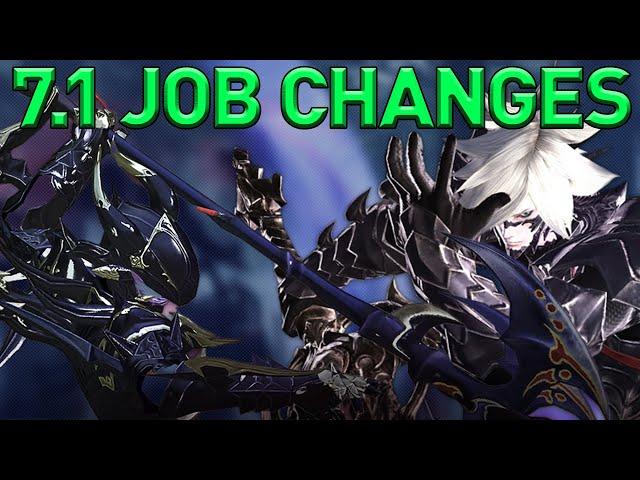 FFXIV - Patch 7.1 Job Change Overview (Full Patch Notes)