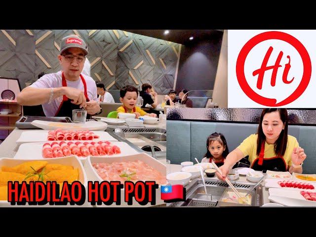 Famous Haidilao Hot Pot in Taiwan