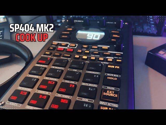 SP404 MK2 Live Beatmaking: Cooking Up a Dreamy Lofi Beat with Samples & Sound Generator