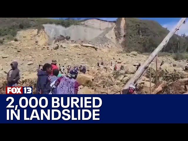 Papua New Guinea landslide buried more than 2,000 people | FOX 13 Seattle