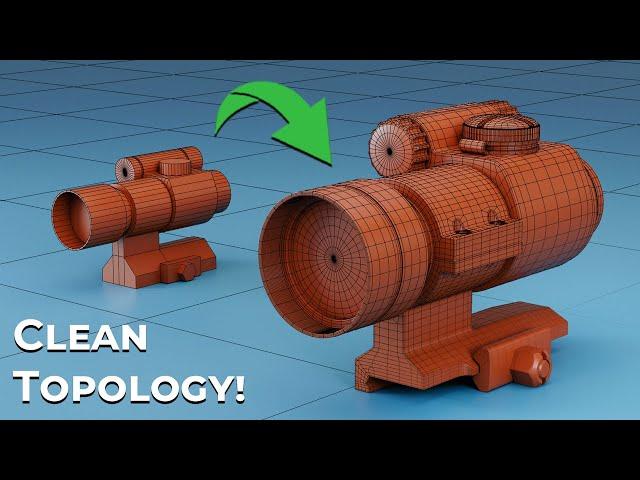 Sub-D Modeling 101: Secrets to Perfect Topology