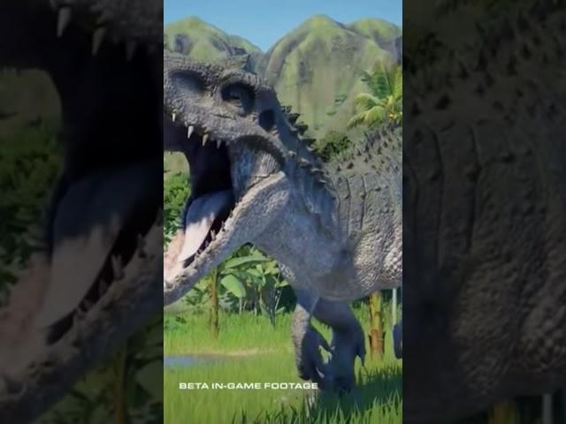 In Game Footage Of Indominus Rex |Jurassic World Evolution 2|