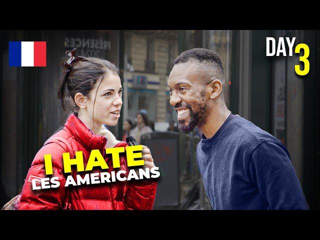 Polyglot Asks Why French People Hate Americans!?  (En Français)