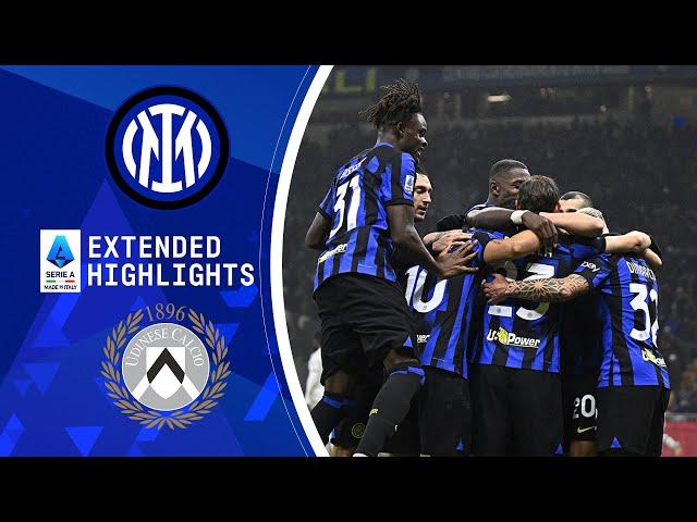 Inter vs. Udinese: Extended Highlights | Serie A | CBS Sports Golazo