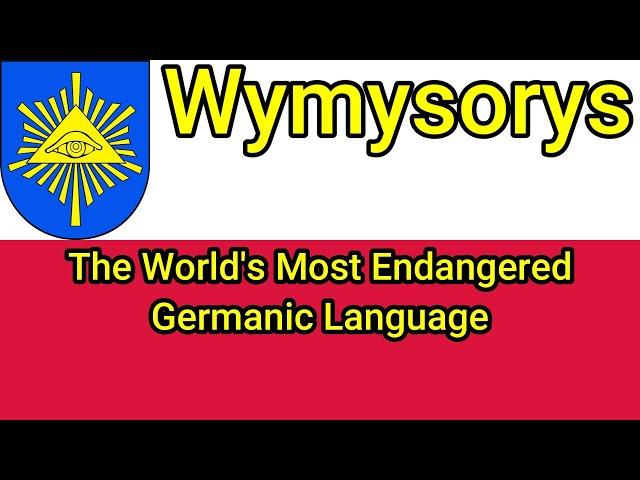 The World's Most Endangered Germanic Language - Wymysorys