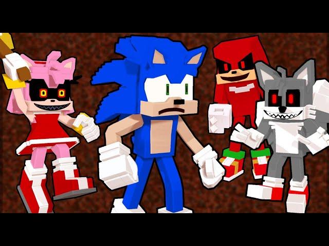 Sonic in the danger by Friends.Exe - Amy.exe, knuckles.exe, tails.exe - Animation