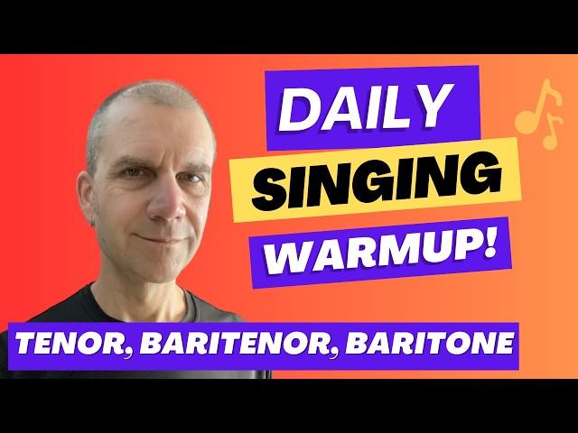 Daily Singing Warm Up - Tenor Baritenor Baritone