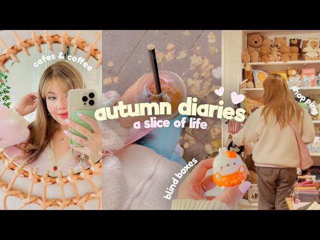 cozy autumn diaries  ep.1 coffee, cafes, bristol & blindboxes