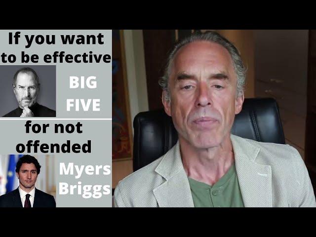 Jordan Peterson - Myers Briggs personality test in comparison to the Big Five