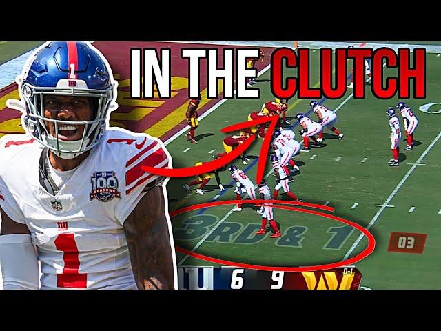 NY Giants Offense Looked GOOD vs Commanders | Film Breakdown