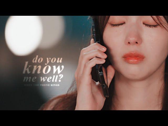 » Do you know me well? [When the Phone Rings +1x04 FMV]