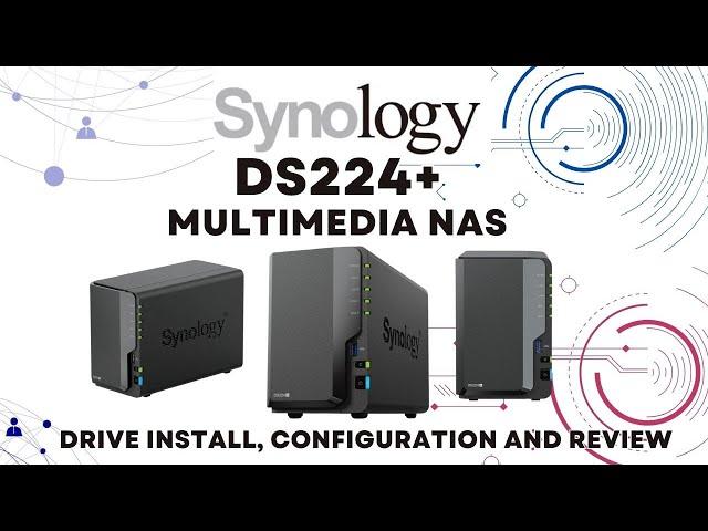 LIVE - REVEALED - Synology 2-Bay DiskStation DS224+ NAS Review / SET-UP / HOW-TO - New For 2023!