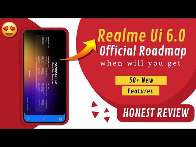 NEW Realme UI 6.0 Android 15 Update & Official Roadmap #realmeui6