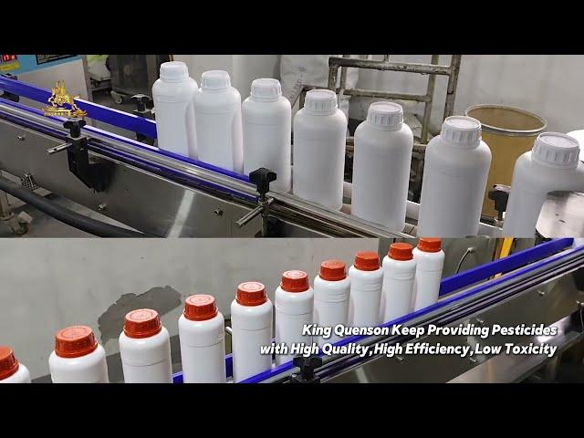 King Quenson Pesticide Product Production and Packaging Video