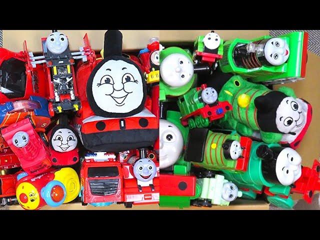 Thomas & Friends Red and Green toys come out of the box RiChannel